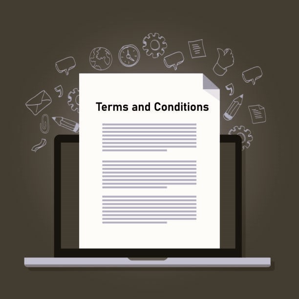 Terms and conditions paper